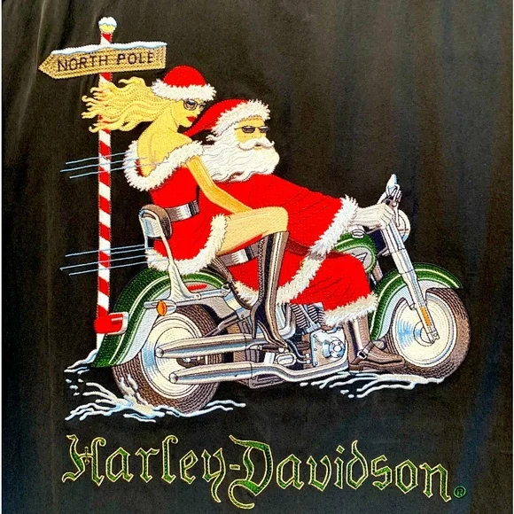NWT Tori Richard Harley Davidson Mischief Shirt - Picture 2 of 15